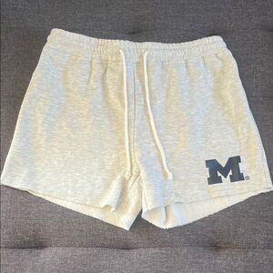 New with tags Chicka-d brand Michigan shorts Size S